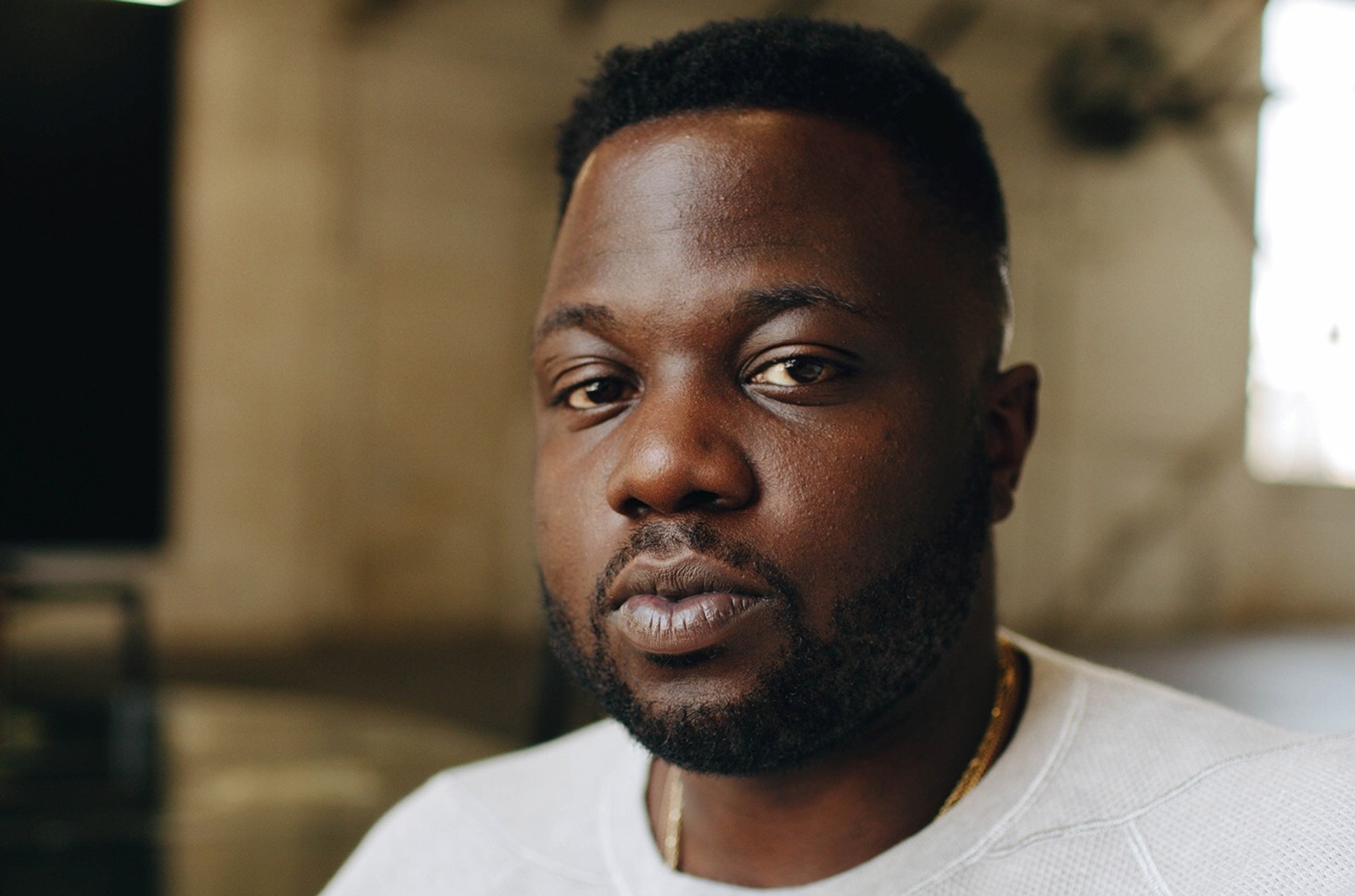 A portrait of Tunji Balogun