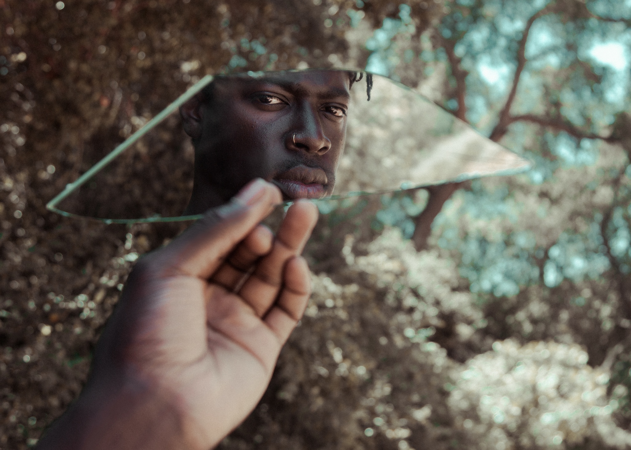 Portrait of Moses Sumney 