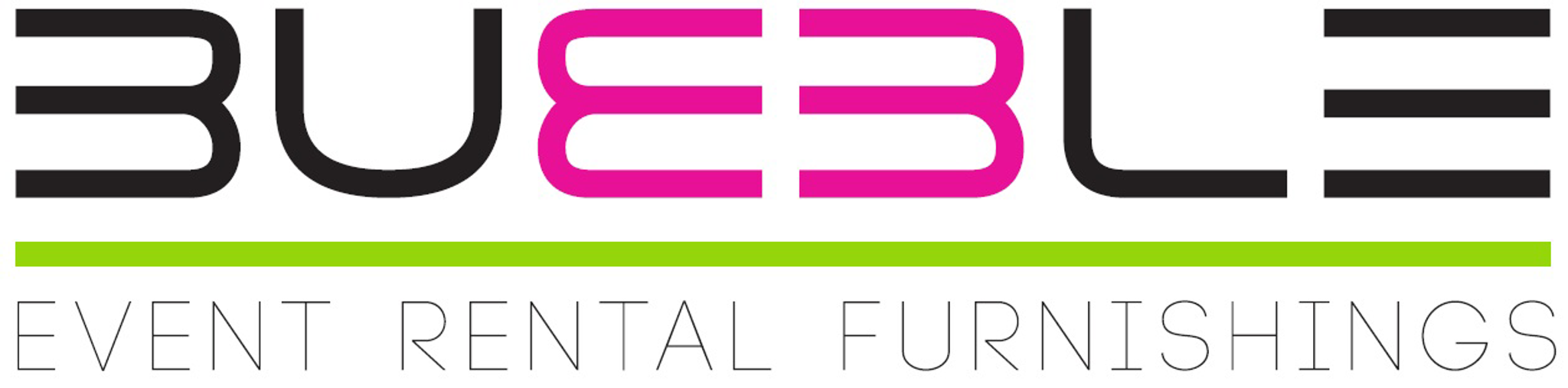 Bubble Event Rental Furnishings logo